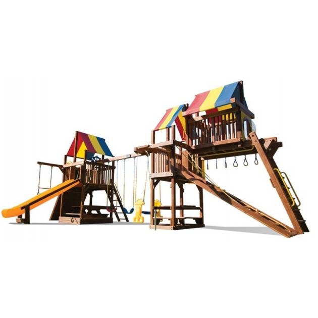 Детский городок Rainbow Play Systems sunshine clubhouse with tower WR